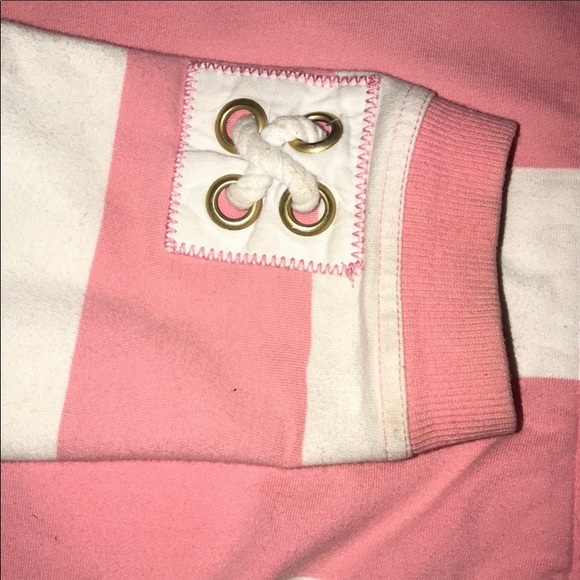 Vineyard Vines Pink & White Hoodie Size Small EUC - Picture 3 of 6